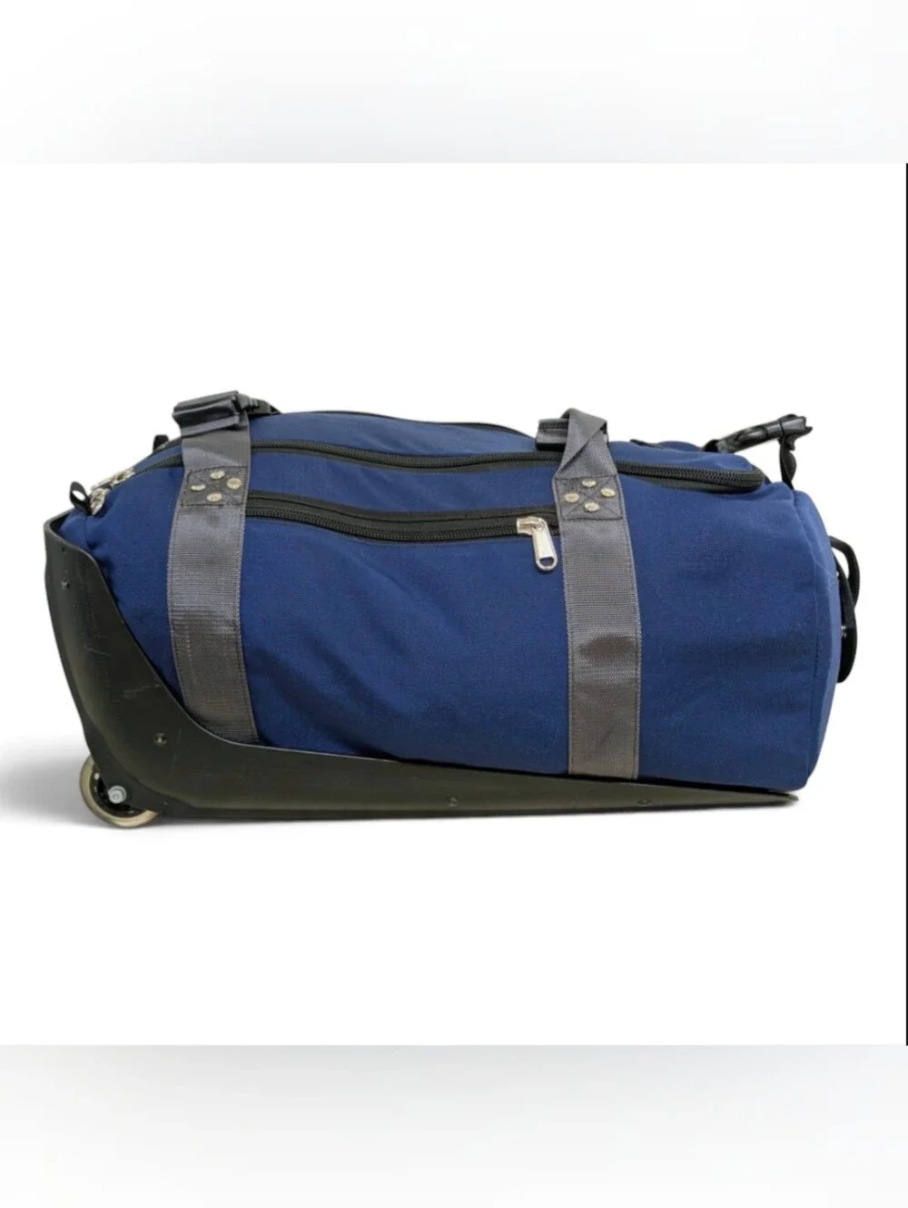 Club Glove Mini Rolling Duffle III Carry On Travel Bag Suitcase Blue 22